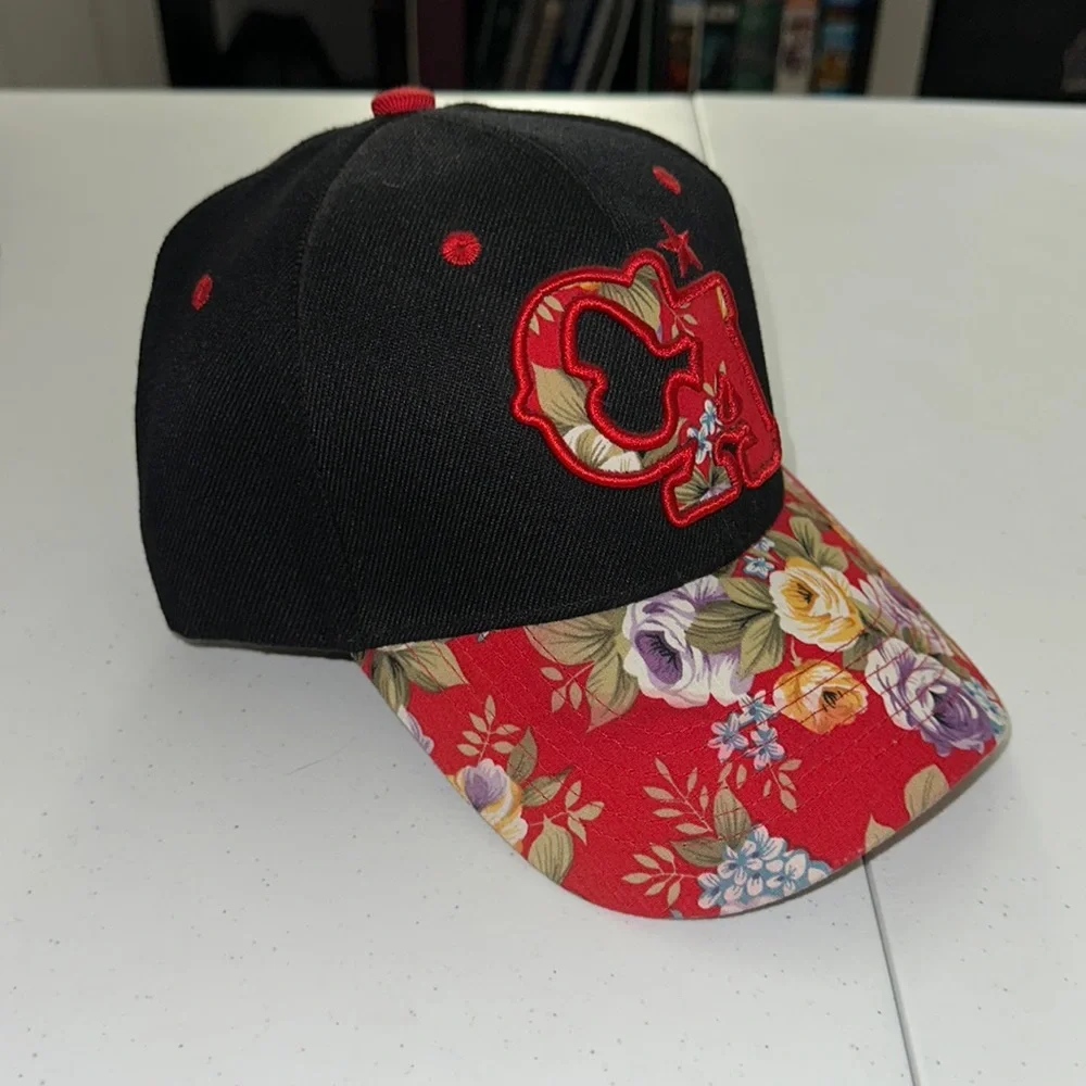 CA Floral Hat (California) - Picture 1 of 4